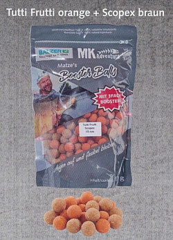 Balzer M.K. Boilies #15mm #orange_braun