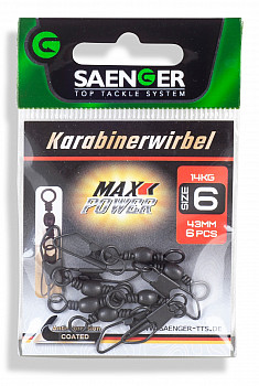 Sänger Karabinerwirbel Größe #-6 #14kg