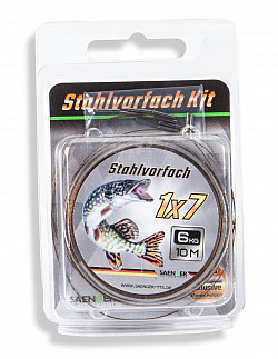 Sänger Stahlvorfach Kit #1x7 #10m #12kg