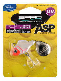 Spro ASP Spinner #UV #14g #WhiteBleeder