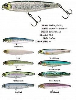 Illex Bonnie 95 - HL Ghost Smelt