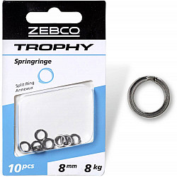 Zebco Springringe #vernickelt - ø 06mm