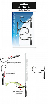 Jenzi Premium Jig-Rig DS Haken #002