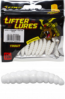 FTM Lifter Lures #Larvy #Cheese #weiss