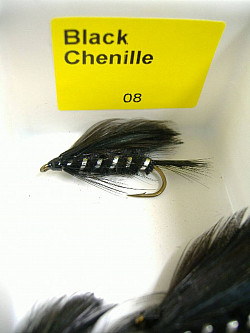 Dragon Fliege, Black Chenille 08