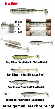 Keitech Easy Shiner 4 10cm Delta Craw