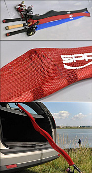 SPRO Rod Sock 170cm Farbe: #Rot