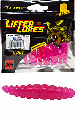 FTM Lifter Lures #Larvy #Cheese #pink