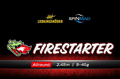 Lieblingsköder Rute #Firestarter #Allrou